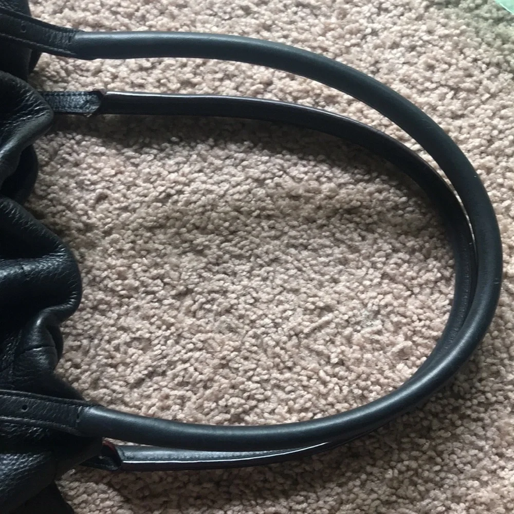 kate spade Westbury opus pebbled black leather satchel